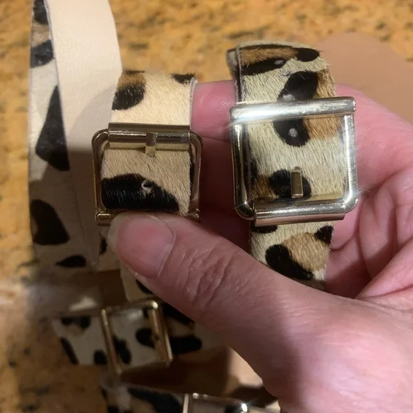 ASOS CALF HAIR ANKLE WRAP SANDALS - Picture 8 of 8